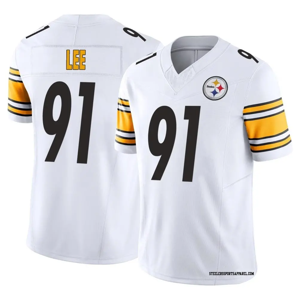 Limited White Youth Logan Lee Pittsburgh Steelers Vapor F.U.S.E. Jersey